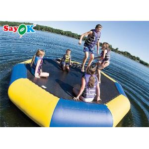 Baby Inflatable Water Trampoline / Durable Inflatable Aquatic Trampoline