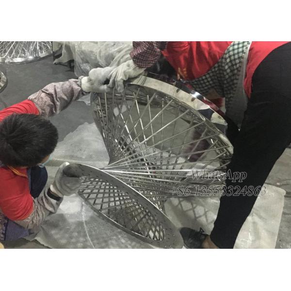 Chrome Dining Room Table Luxury Gold Stainless Steel Dining Table with Chair For Sale (YS-4)