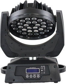 36 * 15W RGBWYUV 6 In 1 LED Wash Moving Head Lamp Waterproof IP20 Energy Saving