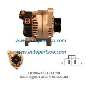 LR190-747 DRA0035 - HITACHI Alternator 12V 90A Alternadores
