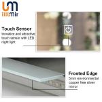 Smart Bathroom Mirror with Touch Screen and Modern Model Motion Sensor Switch