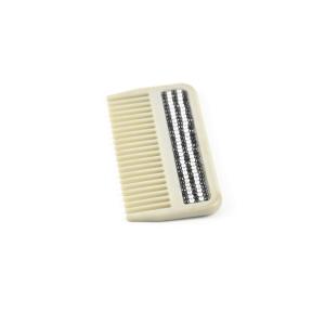Plastic Bling Pony Horse Mane And Tail Comb 18cm With Zebra Pattern