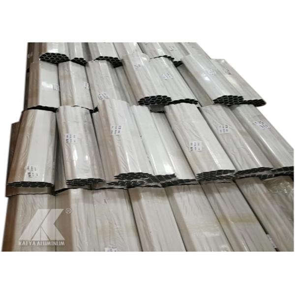 Silver Matt Aluminium Alloy Profile 6000 Series Durable Decoration Frame