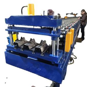 Quality PPGI Steel Metal Deck Forming Machine Automatic 50kg for sale