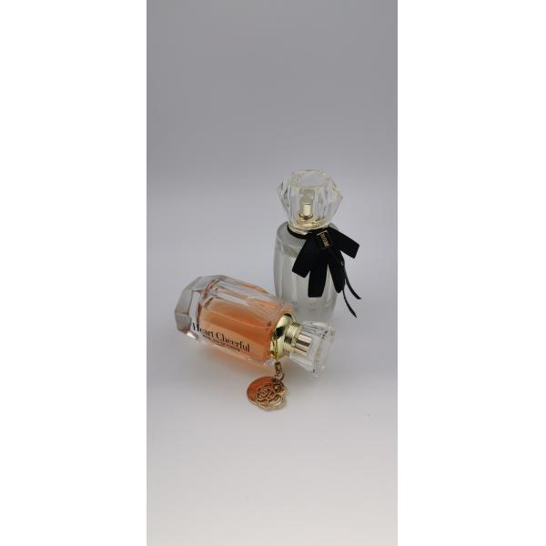 Buy Customized 2023 glass perfume bottle unique design luxury high quality at wholesale prices