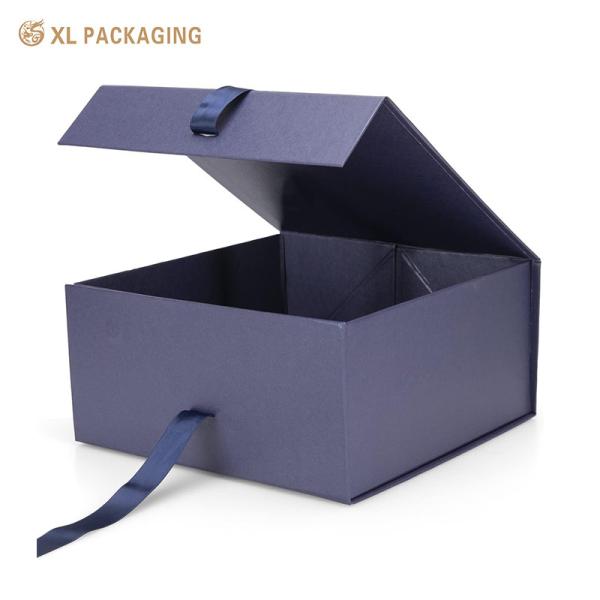 XL Packaging Custom Luxury Boxes Custom Order Matt Lamination Rigid Folding Box