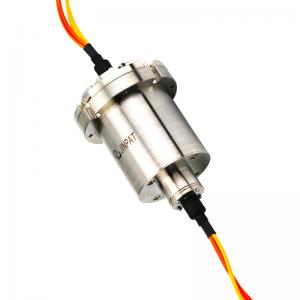 Quality Long Life Slip Ring of 7 Channels Fiber Optic Rotary Joint 24-hour Technology Support for sale