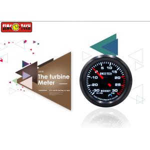 Automotive Boost Gauge , Electronic Waterproof Boost Gauge For Universal