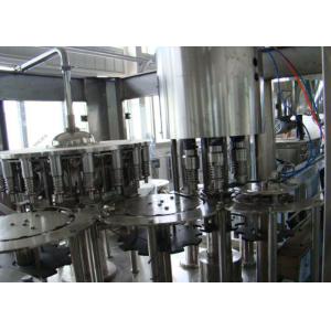3000BPH Beverage Filling Machine , Carbonated Beverage Bottling Equipment With
