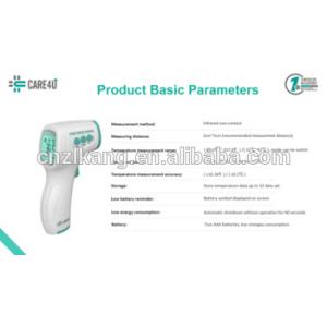 Fast Accurate Handheld Non Contact Forehead Infrared Thermometer