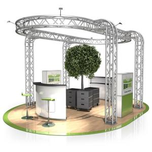 Lighting Aluminum Triangle Bolt Truss Electric Galvanized For Event