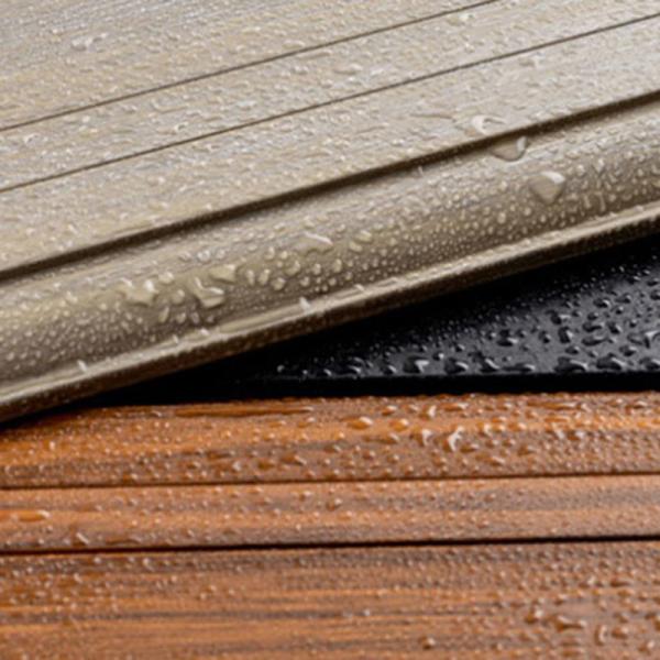 Fireproof 100mm PVC Skirting Board For Household Decoration