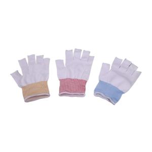 Sterile Ambidextrous Cleanroom Half Finger Nylon Glove Liners Lint Free