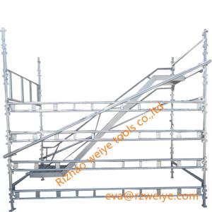Q235 Q345 Quick Fit Haki scaffolding for North Europ scaffolding company