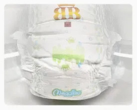 Custom Natural Disposable Baby Pants Diaper Without Chlorine