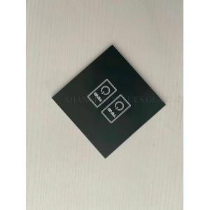 SGS Curved 0.5mm Tempered Ceramic Printed Glass Ultra Clear