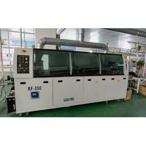 3 Zones 350mm PCB Wave Soldering Machine 400kg Solder Pot