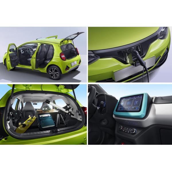 201km Mileage Electric Car EV2 High Speed And Intelligent Protection System