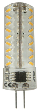 LED G4 3W 110/220V Dimmable Silicone Chandelier Crystal Indoor Lamp Indoor Light New Item House Office Used Project