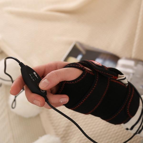 Buy CE Carbon Fiber Insulated Far Infrared Heating Pad Rechargeable For Hand Pain at wholesale prices