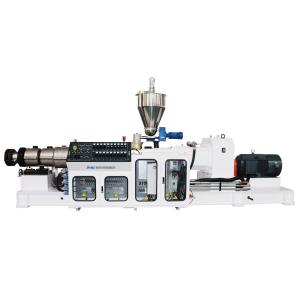 Quality JWELL PVC Counter Conical Twin Screw Pelletizing Machine Granulator for sale