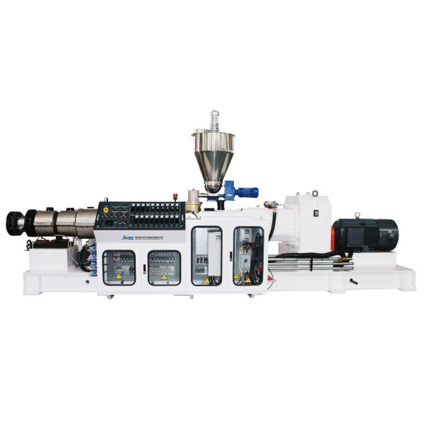 JWELL PVC Counter Conical Twin Screw Pelletizing Machine Granulator