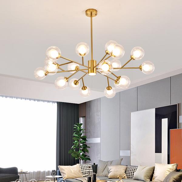 Modern Nordic Style LED Chandelier For Living Room Bedroom Dining Room Kitchen