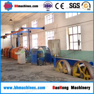 Quality Electronic stranding usage stranded steel wire rope machines tubular strander machine for 7 wire strand for sale