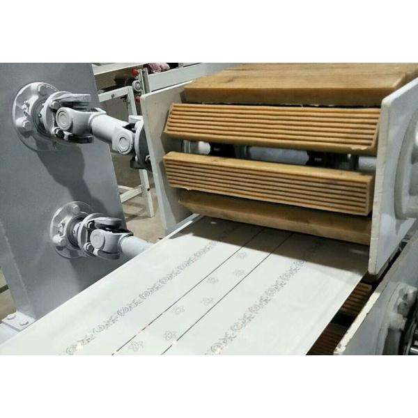 PVC Wall Panel 3D False Plastic Decor PVC Ceiling Panels Making Machine