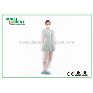 Sanitary Non Irritating 22gsm Disposable SMS Coverall