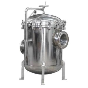 Coconut Oil Filtration Stainless Steel 304/306L Bag Filter Housing with Filter