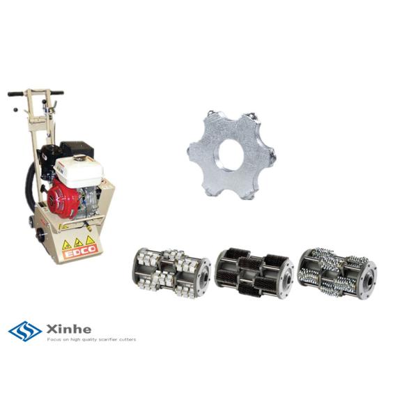 Buy Tungsten Carbide Concrete Scarifier Cutters , 6 Tipped TCT Replacement Flails at wholesale prices