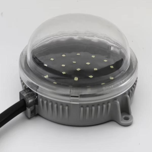 New Types 100mm IP67 LED Point Lights Roof Christmas Outdoor Decoration 6500K Pixel Light