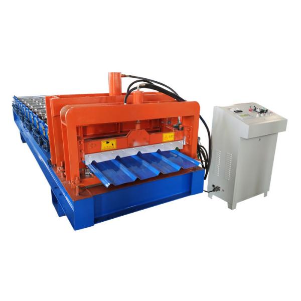 China High Build Roofing Sheet Roll Forming Machine 12 Forming Steps With PLC Automatic Program on sale China High Build Roofing Sheet Roll Forming Machine 12 Forming Steps With PLC Automatic Program on sale
