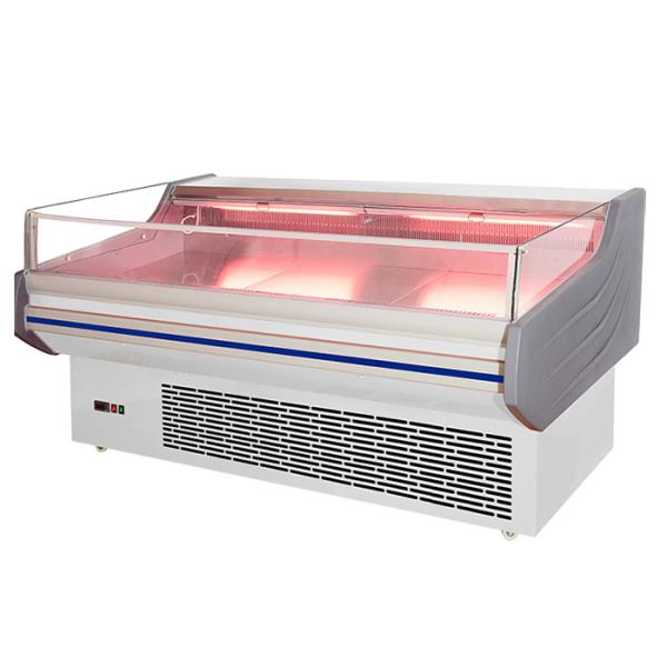 Supermarket Meat Display Freezer R22 Single Temperature
