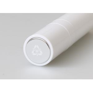 White Twist And Spritz Atomiser Plastic Refillable Perfume Atomiser 104mm Height