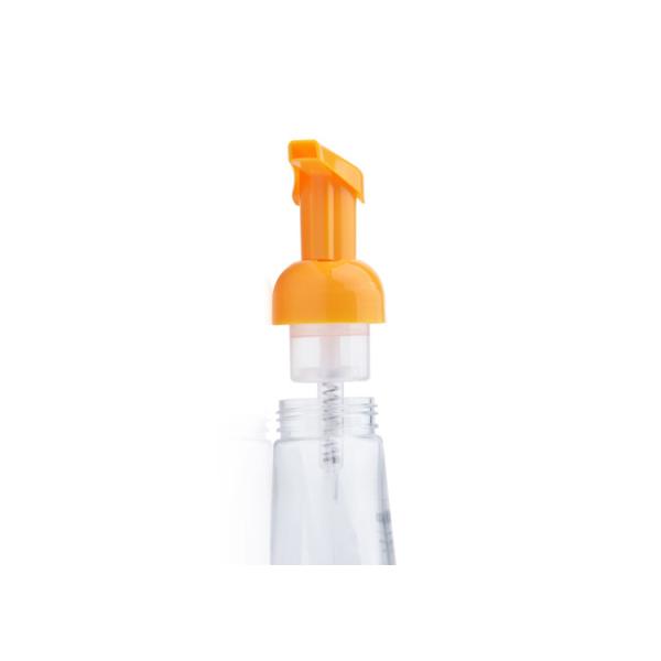 Orange Plastic Soap Dispenser Pump Non Spill Low Soap Consumption