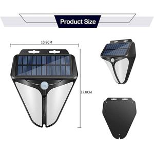 Quality DC6V Yard Garage Wireless Solar Powered LED Wall Light 6000K With 3 Selectable Modes for sale