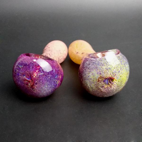 Lightweight Pretty Colored Glass Hand Pipe For Cool Men Recyclable