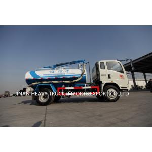 HOWO 4X2 Light Duty Truck 4cbm 1000 Gallons Sewage Suction Cleaning