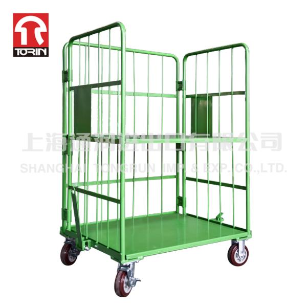 Torin SWK1041 Warehouse Material Handling Steel Roll Container Roll Cart Car That Moves Steel Coils in a Warehouse