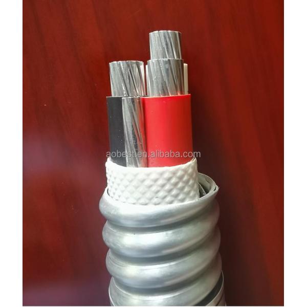 2024 aobest Aluminum Interlocked AC90 Cable 1/0 AWG Perfect for Industrial