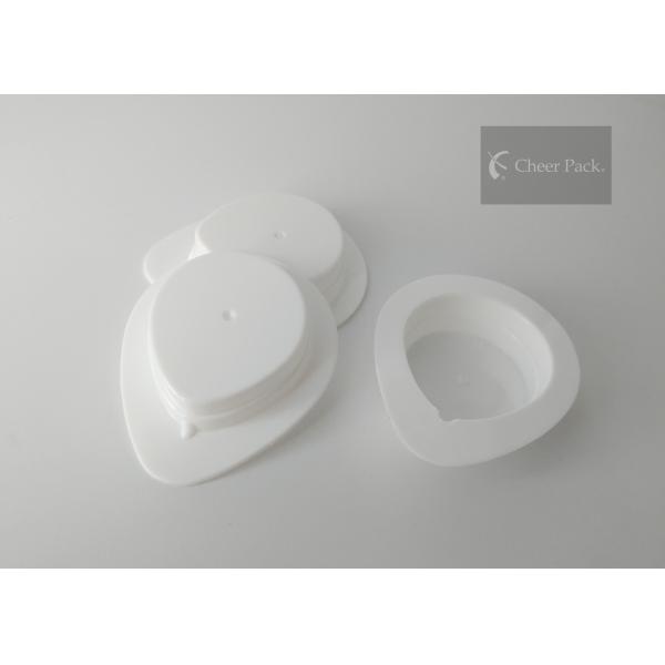 Heart - Shaped Food Grade PP Material Capsule Recipe Pack For Ketchup Packing