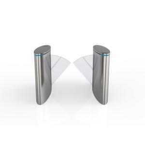 Telescopic Acrylic Flap Barrier Turnstile Gate Access Control Systems With