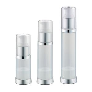 15ml 20ml 30ml Clear Acrylic Airless Foundation Bottle