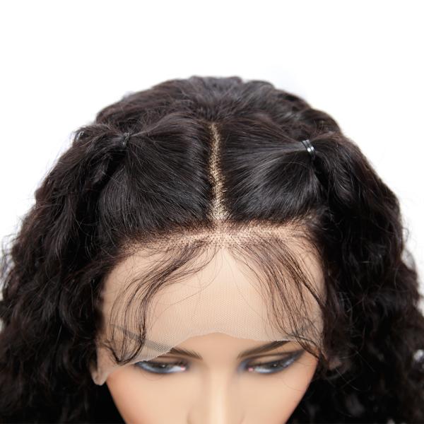 Light Brown 30'' 250 Density Lace Front Human Hair Wigs