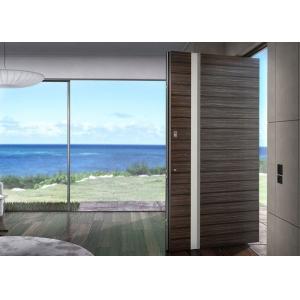 Solid Wood Modern Pivot Front Doors