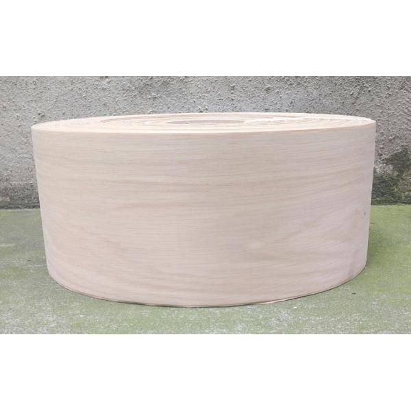 140mm Wide White Oak Profile Wrapping Veneer White Oak Wood Veneer Rolls for Furniture Doors and Windows