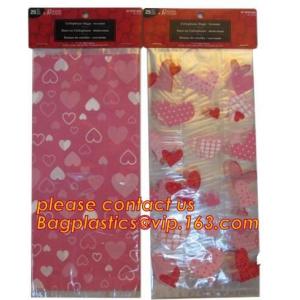 plastic printing transparent sandwich goodie wedding christmas cookie packaging