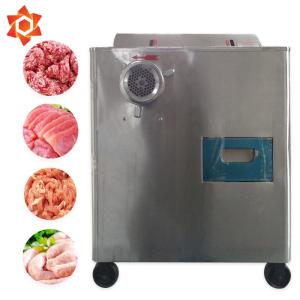 Small Electric Meat Processing Equipment / Meat Mincer Machine Stainless Steel